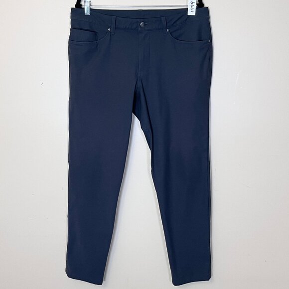 Lululemon ABC Slim Fit Warpstreme Pants - Men's Size 34*30 - Gray Obsidian